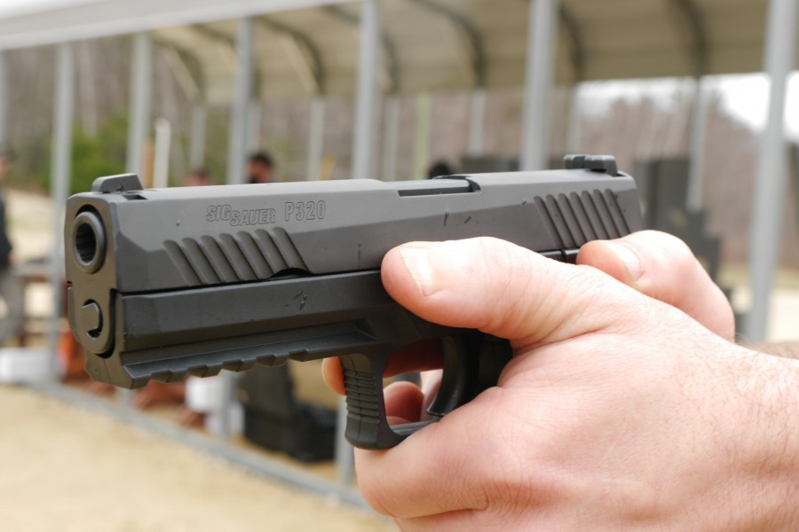 SIG SAUER P320 9mm modular pistol