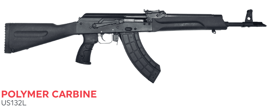 Kalashnikov Polymer Carbine 132L $761 (courtesy Facebook)