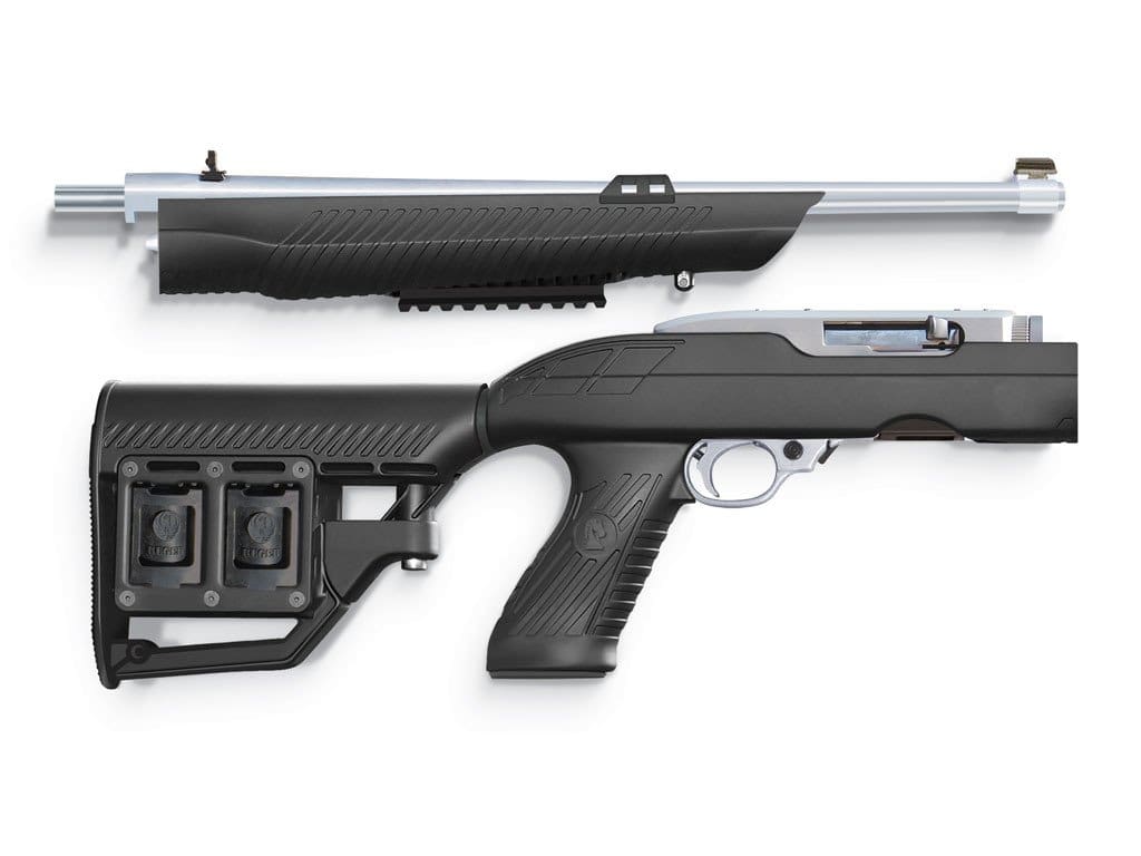 The Adaptive Tactical stock for Ruger 10/22 Takedown rifles