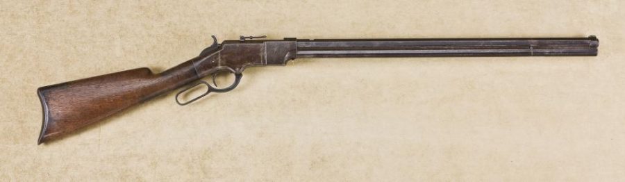 1860 iron-framed Henry lever action rifle (courtesy icollector.com)
