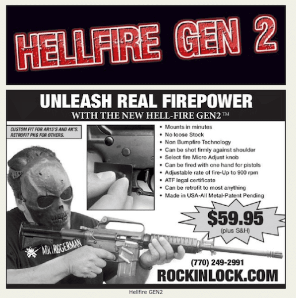 Hellfire Gen 2 trigger ad at rockinlock.com)