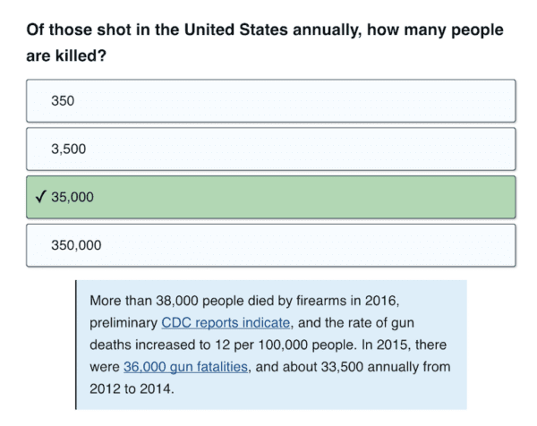 Gun quiz (courtesy thetrace.org)