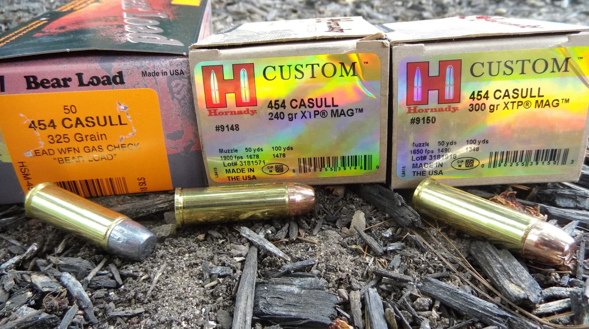 454 Casull bear ammunition loads