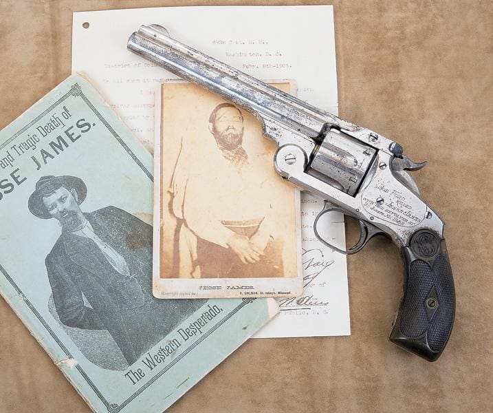 Robert Ford's Smith & Wesson Model 3 Pistol Jesse James