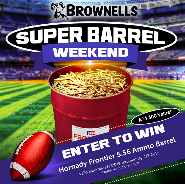 brownells super barrel sweepstakes 5.56 ammo