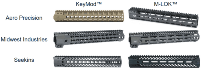 M-LOK vs KeyMod