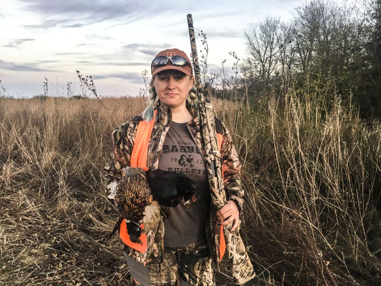 Pheasant hunting hunter 