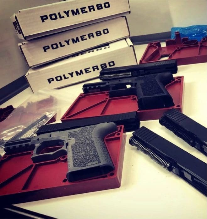 Polymer80 gun build kits pistol
