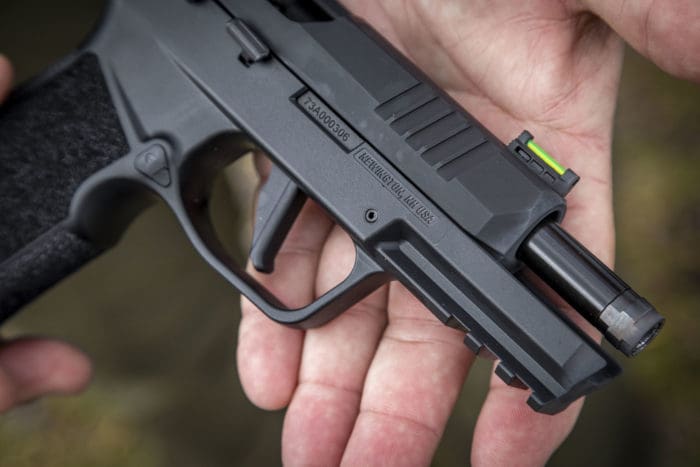 SIG SAUER P322 .22LR rimfire semi-automatic pistol review
