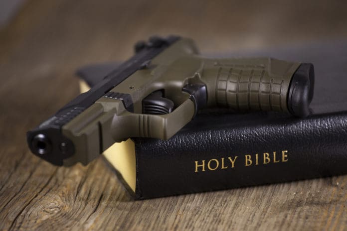 gun pistol bible religion